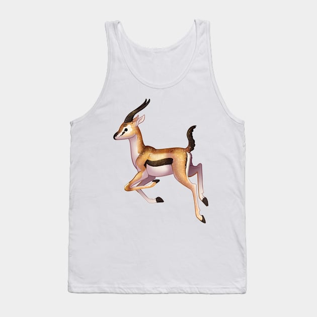 Cozy Gazelle Tank Top by Phoenix Baldwin